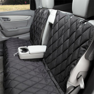 protection voiture chien matelassée avec emplacement pour accoudoir central